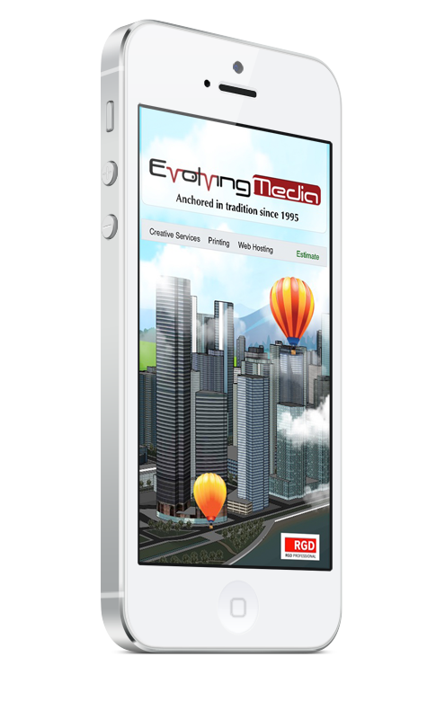 Visit Evolvingmedia.com, our fully responsive website. Evolving Media & Design Inc. is a A multi-disciplined design studio in Eastern Ontario committed to the success of your business, since 1995.